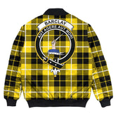 Clan Barclay Dress Modern Tartan Crest Bomber Jacket HF16 Barclay Dress Modern Tartan Tartan Bomber Jacket